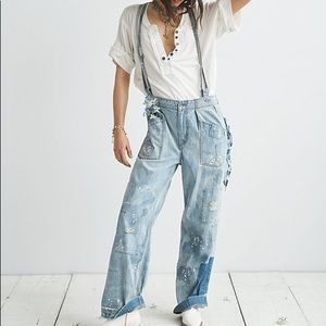 Always & forever Overalls Free People